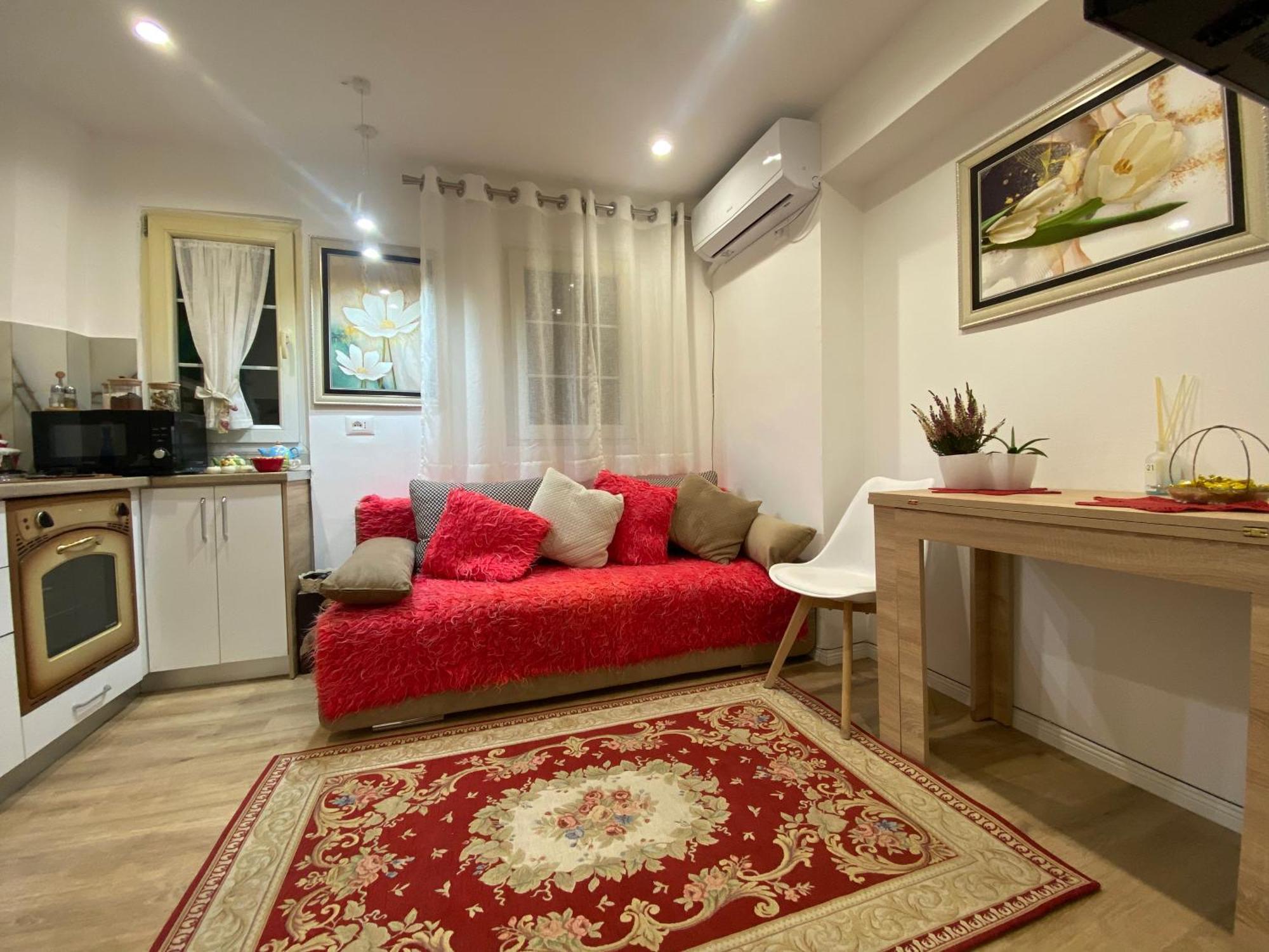 Central Welcoming Apartment In ティラナ エクステリア 写真
